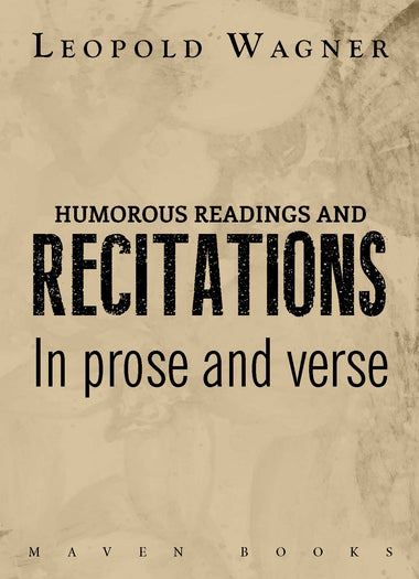 HUMOROUS READINGS AND RECITATIONS