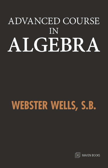 Advanced course in Algebra